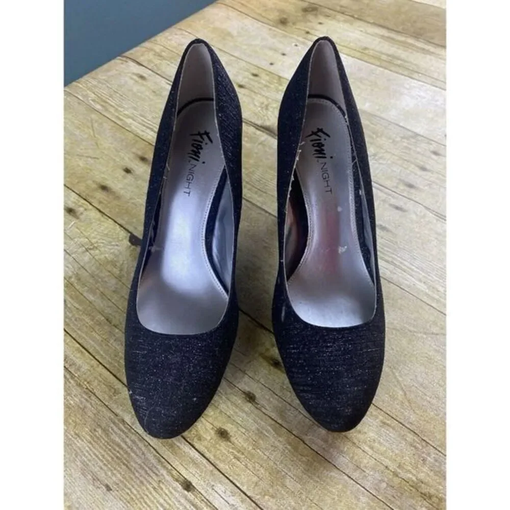 Fioni Night Sparkle Platform Pump 4